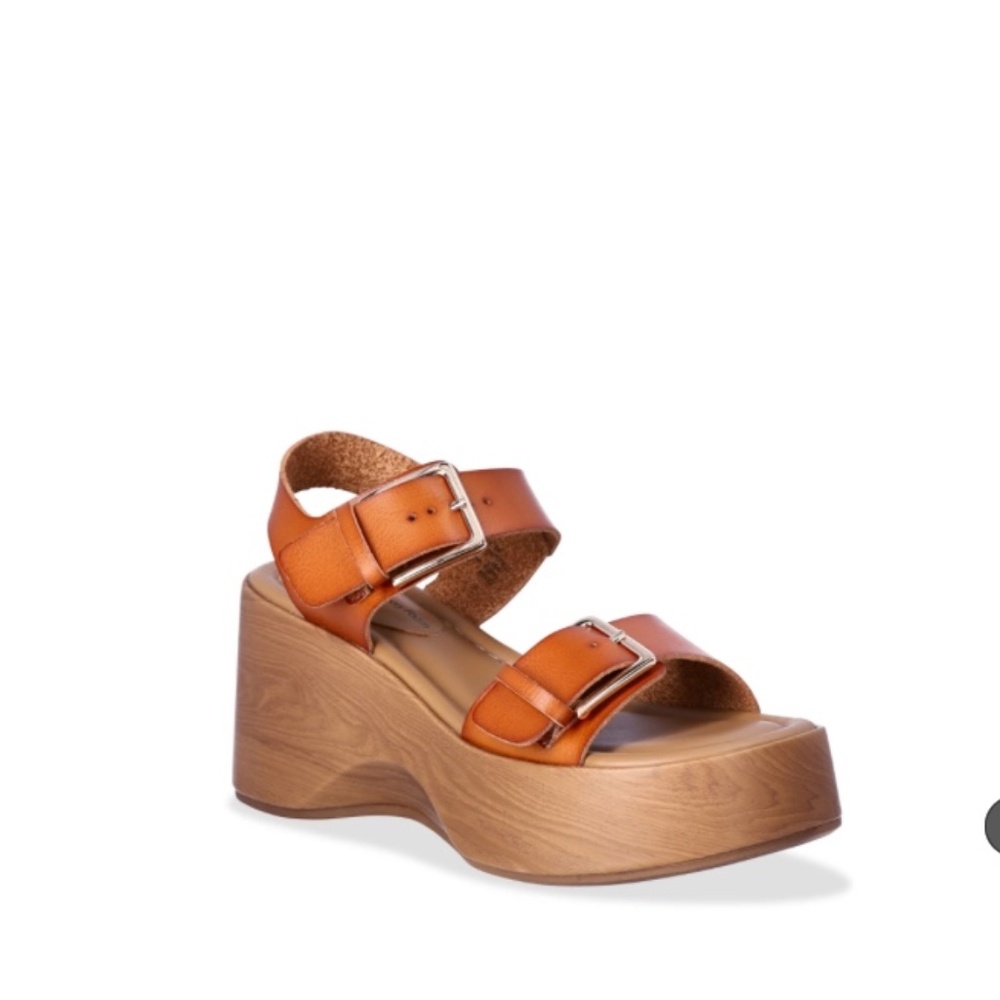 Women's Platform Sandals with Adjustable Buckle Wedge Sandals, Open Toe Sandals